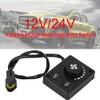 DC 12V/24V Parking Heater Knob Controller Switch for Car Truck