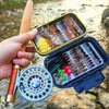 Fly Fishing Flies Assortment Kit Dry Wet Nyphms Tenkara Popper