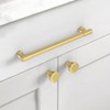 Asidrama 10 Pack 7.5 Inch(192mm) Brushed Gold Kitchen Cabinet Handles,
