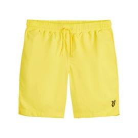 Lyle and Scott Plain Men's Swim Shorts - yellow, size: m