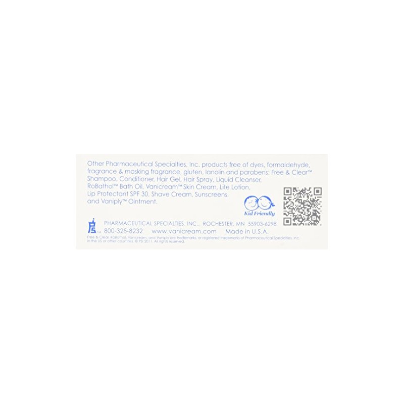 Vanicream Cleansing Bar 3.9 oz For Sensitive Skin, Pack of