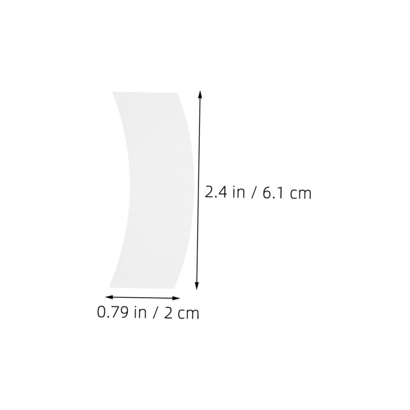 PACKOVE 3rolls Pe Eyelash Pads for Lash Extensions Prevents Lash