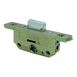 Saracen Window Lock Shoot Bolt Deadlock Gearbox Twist Fit UPVC Window Lock | 22mm Backset 9.5mm Deadbolt