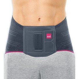 medi Lumbamed basic - back brace | LWS orthosis for stabilising the LWS area 02564445 5 Silver 1