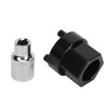 AC Compressor Clutch Hub Remover, Efficient 6-Point Easy-to-Carry Clutch Hub