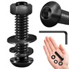(20Sets) 1/4-20 Bolt x 1" Button Head Socket Cap Bolts