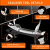 Caulking Tool Kit Stainless Steel Grout Removal Tool,4 in 1