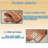 DTSFHTDAL Women's Wallet-Womens Long Wallet-Leather Large Capacity Coin Purse-Credit Card