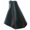 Kar Designers Black w/Red Stitching Vinyl Automatic Shift Boot For