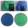 Blue Green 2 in 1 Background Screen Collapsible Portable Chromakey
