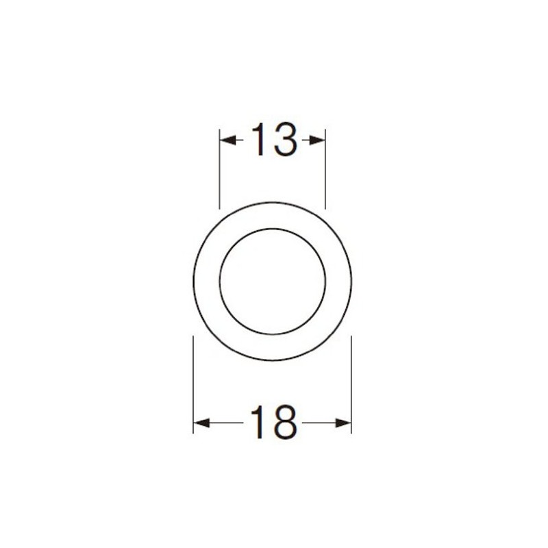 SANEI PP42-15S-13 Water Supply Pipe Adjustment Washer, Adjustable Slip Washer,