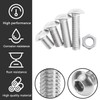 500 PCS Bolts Nuts kit M3 M4 M5 Screw Sets