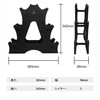 PROIRON Dumbbell Holder (Set of 6), 3-story Plastic Material
