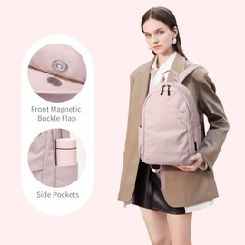 GOLF QUALITY Mini Backpack for Women Fashion Small Backpack Purse Lightweight Daypack for Work Trave Daily, Pink, 13 Inch