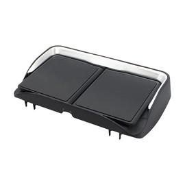 Tsuchiya Yac SY-SB11 Center Console Tray, For Subaru VN Series, Levorg Vehicles, Black/Silver