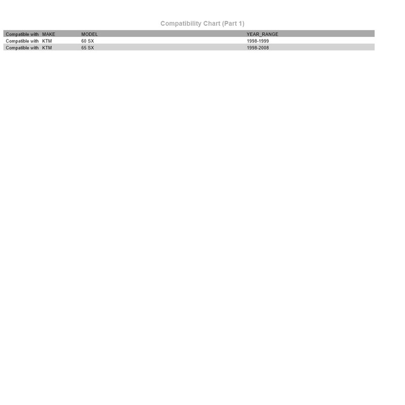 Tusk Folding Shift Lever Black/Orange Tip Compatible with KTM 65