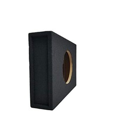 Bass Rockers BR Single 12" Shallow Subwoofer Box Low Sealed Slim Enclosure