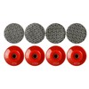 LOZLIN 4PCS 2Inch (50mm) Diamond Polishing Pads - 5/8-11 Arbor