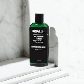 Champú fortalecedor Brickell para hombres, de uso diario, 8 onzas