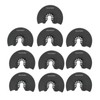 10 Pcs Semi Circular Saw Blade 88mm High Carbon Steel