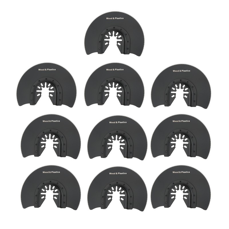 10 Pcs Semi Circular Saw Blade 88mm High Carbon Steel