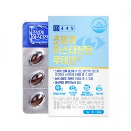 Chong Kun Dang Supercritical Astaxanthin Lutein 30 Capsules