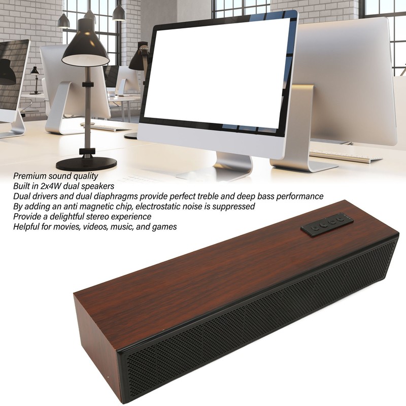 Computer Speakers Multifunction HiFi Stereo Deep Bass Wireless Bluetooth Speaker