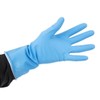 Latex Household Gloves Blue Large ideal for light industrial and