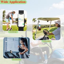 Magnetic Golf Cart Phone Holder – Strong N52 Magnet Phone Mount Compatible with Club Car, Fits All Smartphones, Golf Phone Caddy Accessory for Men & Women