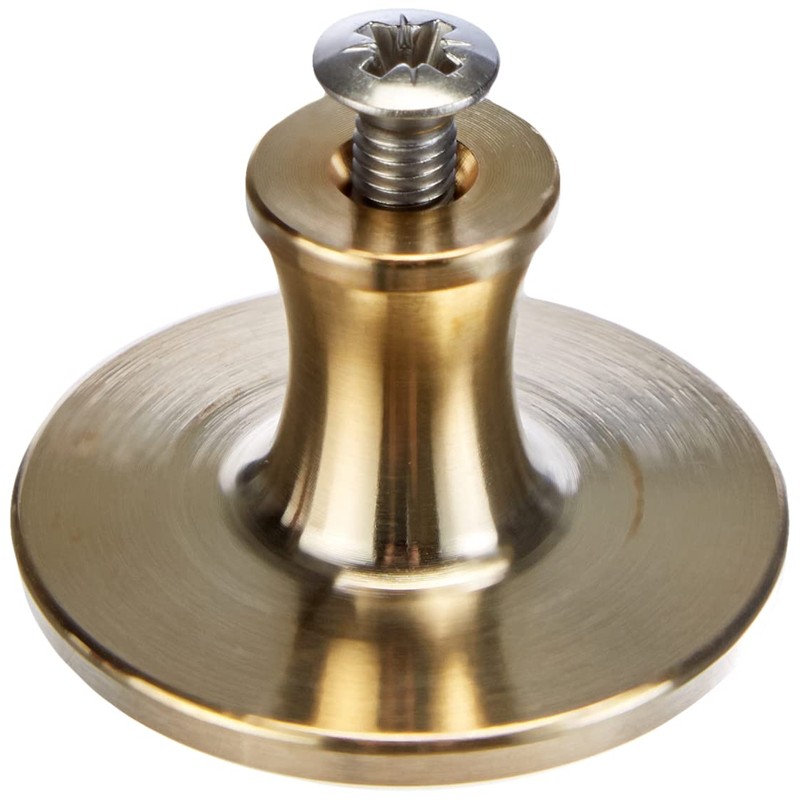 STAUB Large Brass Knob Gold 17 x 14 x 11