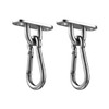 NUOLUX Pad Eye Rectangular Ceiling Hook Carabiner Shade Hook U