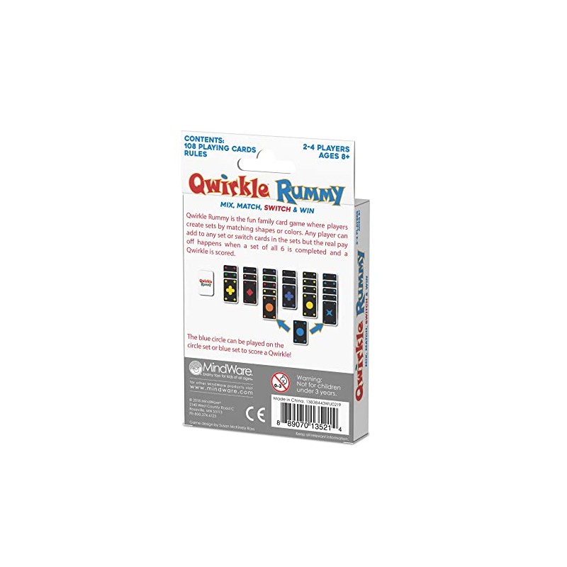 MindWare Qwirkle Rummy