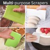 BOORIKA Dough Scraper & Bench Scraper Kitchen – Stainless Steel