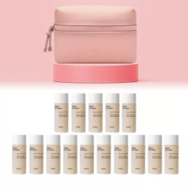 Iope 헤라 데어투베어 파우치 & 아이오페 스템3 소프너 스킨 225ml (15ml 15개) 세트 Hera Dare to Bear Pouch & Iope Stem3 Softener Skin 225ml (15ml x 15) Set