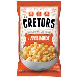 G.H. Cretors Cretors Four Cheese Mix, 5 Oz Bags (Pack Of 12)