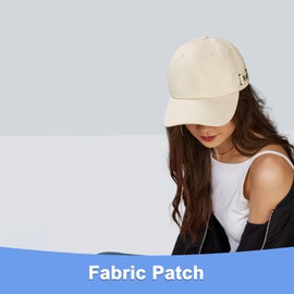 GLOKUUCA Elbow Knee Iron-on Fabric Patches - 4 Packs Oval Fabric Repair Patches Tape Fits for Clothes Bags Backpack - Clothing Repair Patch Purple