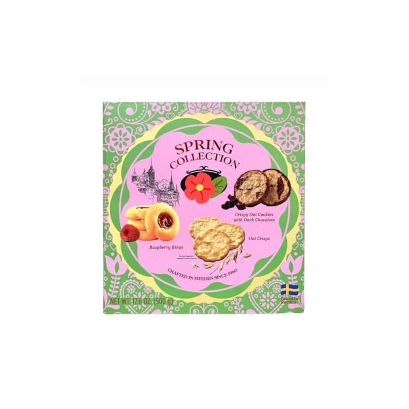 Sweden's Favourite Cookies Spring Cookie Box 17.6OZ