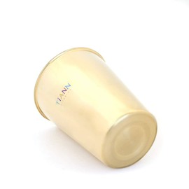 Titanium Cup- TiANN Pure Titanium Coffee Mug10.9 fl oz (330 ml) Premium Gold