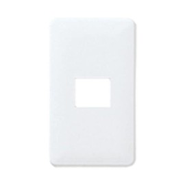Panasonic WN6001SW2 Full Color Modern Plate for 1 Standard Plate White, Set of 2