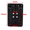 Lelukee CPU Heatsink Back Panel, CPU Heatsink Mounting, CPU Fan