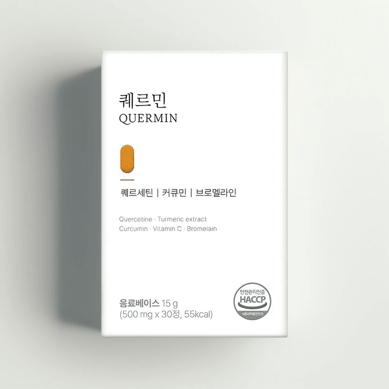 Quermin 500mgX30 tablets Quercetin Curcumin Bromelain Quermin 500mgX30 tablets /