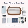 Wuflyover Clear Purse for Women, Clear Bag for Stadium Events,