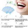 100 Packs of Mint-Flavored Teeth whitening Wipes, Finger Wipes, Disposable