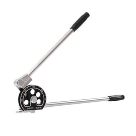LIAPDG Tube Bender, Portable Pipe Bender Tool Copper Pipe Bender Manual Pipe Tube Bender for Construction Sites, Plumbing Bending Angle 0~180° for Stainless Steel and Iron Pipe ≤ 2mm/0.078in