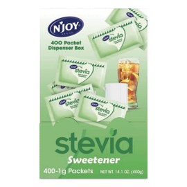 N'Joy 1625535 N'Joy Stevia Artificial Sweeteners 400/Box (83221)