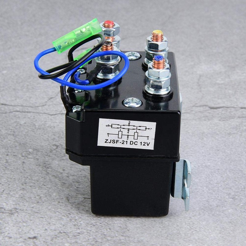 Winch Solenoid Relay, for 1500-5000lb Winches ATV UTV Winch Contactor