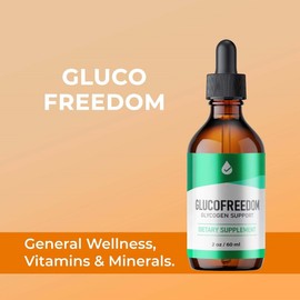 Unbranded (5 Pack) Gluco Freedom Blood Support Supplement GlucoFreedom Drops