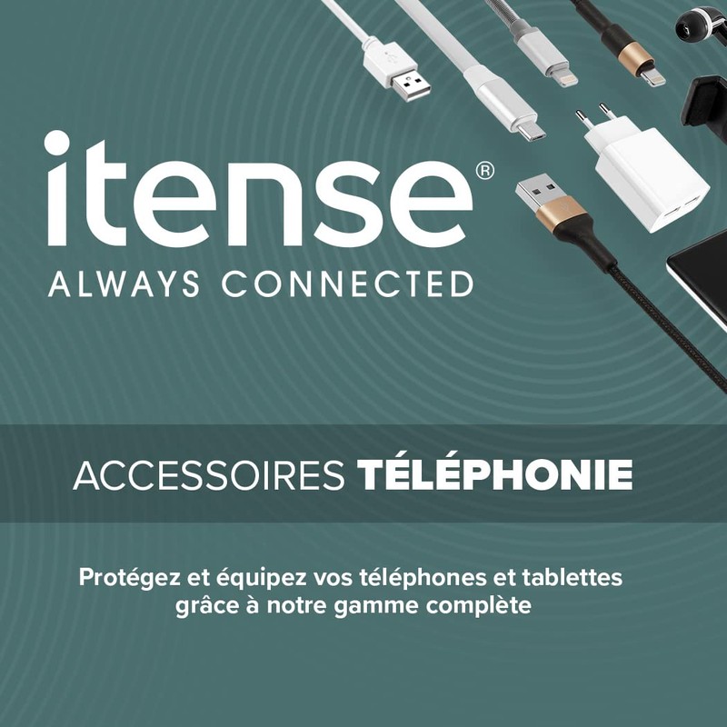 ITENSE - Air Vent Phone Holder - 2 Metal Plates