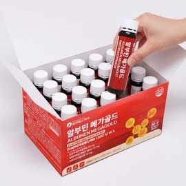 Iljin Albumin Mega Gold Pig Placenta Sheep Placenta Silk Egg White 30 bottles / 일진 알부민 메가 골드 돈태반 양태반 실크 난백 30병