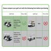10L0L Golf Cart Trailer Hitch and Receiver for EZGO TXT